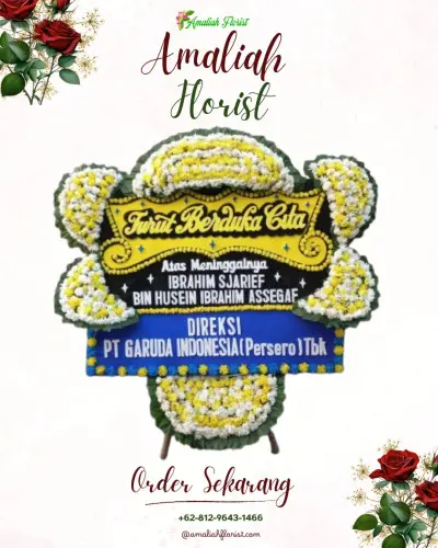 Papan Bunga Duka di Gandul
